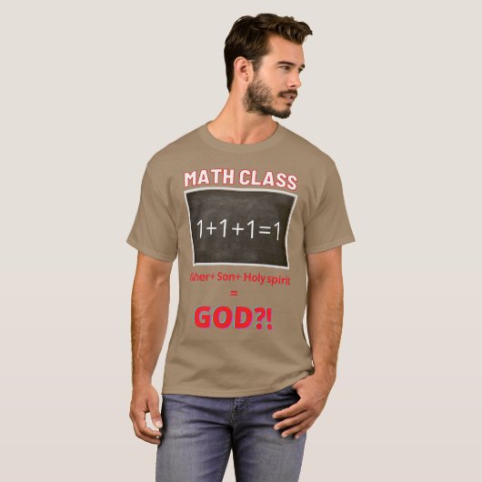 Trinity Math Class T-Shirt (Vorne ganz)