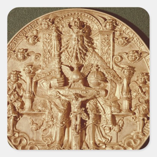 Trinity Medal, Neufassung Quadratischer Aufkleber (Vorderseite)