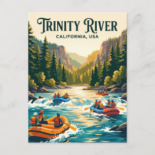 Trinity River USA Postkarte