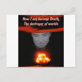 Trinity Robert Oppenheimer Postkarte