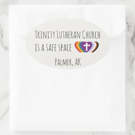 Trinity Safe Space Aufkleber Set (Tasche)