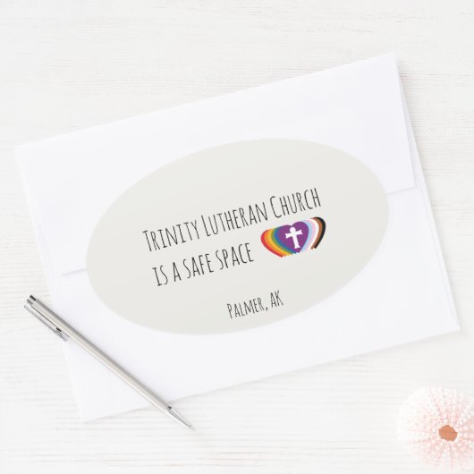 Trinity Safe Space Sticker Set (Umschlag)