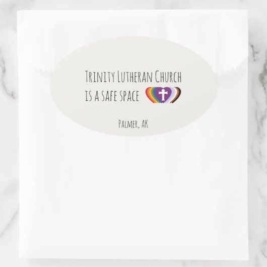 Trinity Safe Space Sticker Set  (Tasche)