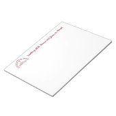 Trinity Scheune und Slogan Notizblock (angewinkelt)