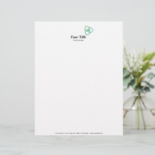 Trinity Speech Bubble Briefbogen (Stehend Vorderseite)