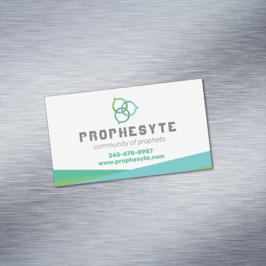 Trinity-Sprechblasen Magnetische Visitenkarte (Beispiel)