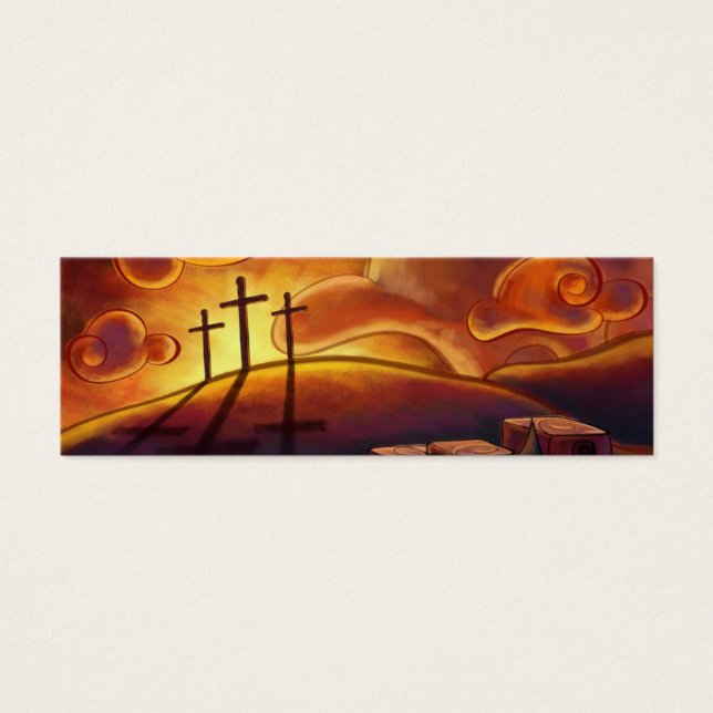 Trinity Sunset Lesezeichen (Vorderseite)