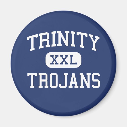 Trinity - Trojans - Hoch - Gartenplatz Ohio Magnet (Vorne)