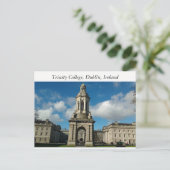 Trinity Uni Dublin, Irland Postcard Postkarte (Stehend Vorderseite)