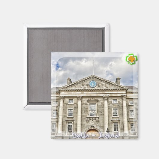 Trinity-Uni Magnet (Vorderseite/Rückseite)