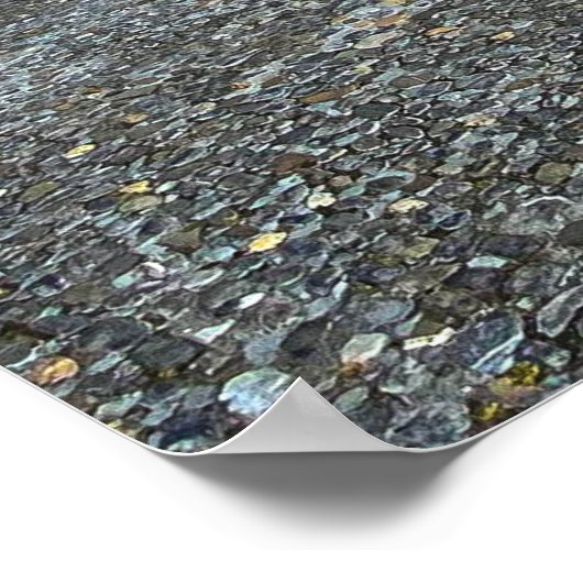 Trinity Uni Old Gebäude in Dublin, Irland Poster (Ecke)