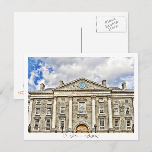 Trinity-Uni Postkarte (Vorne/Hinten)