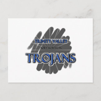 Trinity Valley School Trojans - Fort Worth, TX Postkarte