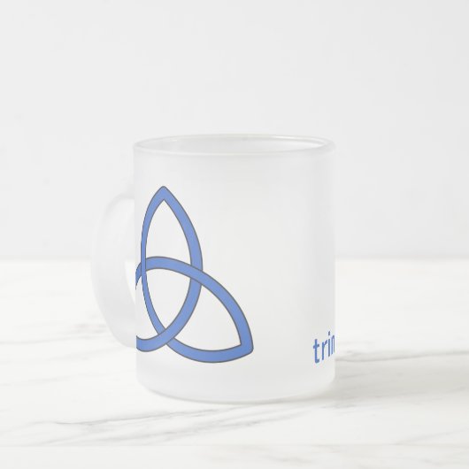 Trinitymn.org mattierte Tasse (Vorderseite Links)