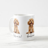 Trink Auf Mich Tasse (Vorderseite Links)