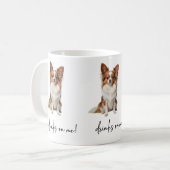 Trink Auf Mich Tasse (Vorderseite Links)