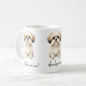 Trink Auf Mich Tasse (Vorderseite Links)