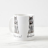 Trink Auf Mich Tasse (Vorderseite Links)
