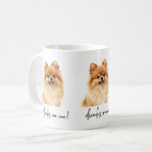 Trink Auf Mich Tasse (Vorderseite Links)