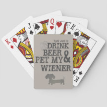 Trink Bier & Haustiere Meine Dackel Bier Dackel Va