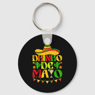 Trink de mayo Sombrero Margarita Kaktus Spaß Trink Schlüsselanhänger