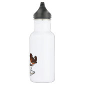 Trink deinen Tee! Edelstahlflasche (Rechts)
