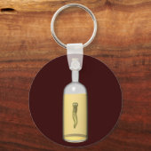 Trink den Tequila-Wurm nicht Schlüsselanhänger (Vorderseite)