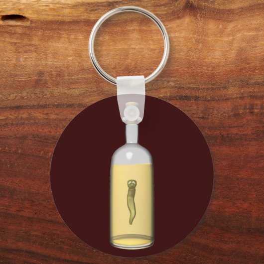 Trink den Tequila-Wurm nicht Schlüsselanhänger (Vorderseite)