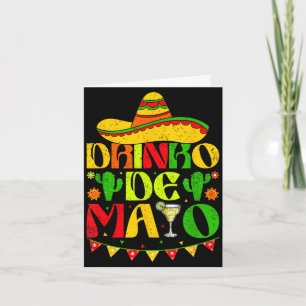 Trink mayo sombrero margarita kaktus spaß trinken karte