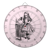 Trink mich (Alice's Adventures in Wonderland) Dartscheibe (vorne)