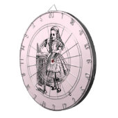 Trink mich (Alice's Adventures in Wonderland) Dartscheibe (Vorderseite rechts)