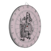Trink mich (Alice's Adventures in Wonderland) Dartscheibe (Vorderseite Links)