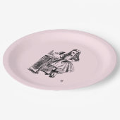 Trink mich (Alice's Adventures in Wonderland) Pappteller (Schrägansicht)