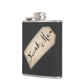 Trink-mich-Flasche Flachmann (Links)
