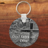 Trink und fahre keinen Schlüsselanhänger (Vorderseite)
