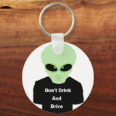 Trink und fahre nicht schlüsselanhänger (Vorderseite)