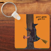 Trink und fliege keinen Schlüsselanhänger (Vorderseite)
