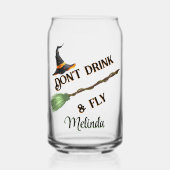 Trink und fliege nicht. dosenglas (Vorderseite)