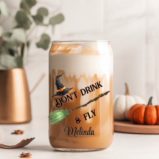 Trink und fliege nicht. dosenglas