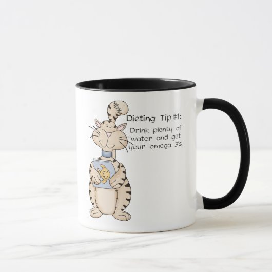 Trink viel Wasser... - Ringer-Tasse Tasse (Rechts)