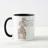 Trink viel Wasser... - Ringer-Tasse Tasse (Links)