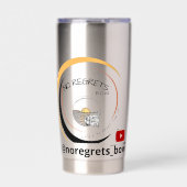 Trink-Wäscher - @noregrets_bow Thermobecher (Vorderseite)