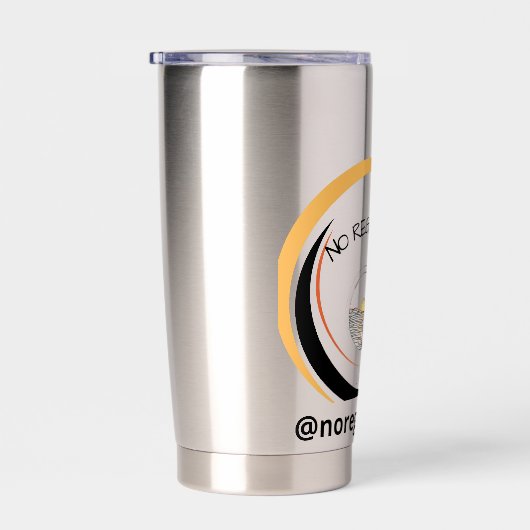 Trink-Wäscher - @noregrets_bow Thermobecher (Rechts)