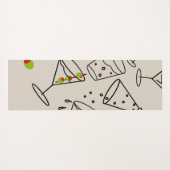Trink Yoga-Matte Yogamatte (Rückseite (Horizontal))