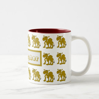 Trinkbecher Dromedar Kamel Design Zweifarbige Tasse