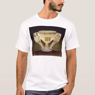 Trinkbecher in Form von Hälfte-geöffnet T-Shirt