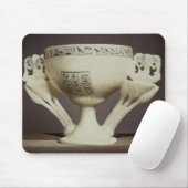 Trinkbecher in Form von Hälfte-geöffnetem Lotos Mousepad (Mit Mouse)