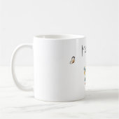 Trinkbecher Mutter-to-Be Bunter Blumenstrauß Kaffeetasse (Links)