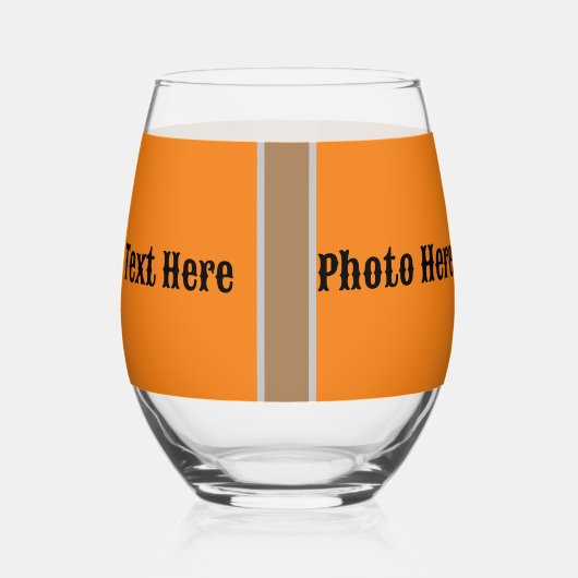 Trinkbehälter Art: Foto aus Weinglas | Text Weinglas Ohne Stiel (Links)