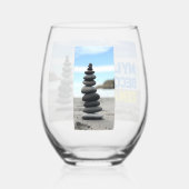 Trinkbehälter Classic Wine Tumbler Weinglas Ohne Stiel (Rückseite)
